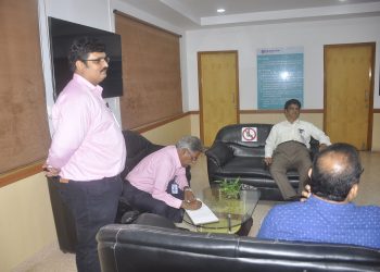 22.Dr.Rajarajan signing the Guest book